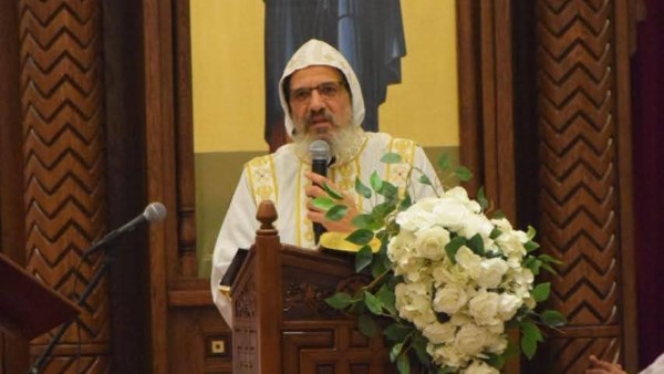 الأنبا أنجيلوس يترأس قداس تدشين كنيسة مارمرقس بشبرا ويرسم 18 شماسا| صور