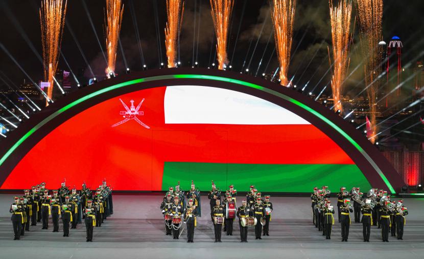 موسيقى الحرس السلطاني” تقدم عرضا مميزا ضمن “مهرجان الدوحة الدولي للموسيقى