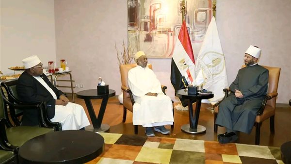 وزير الأوقاف يبحث تعزيز التعاون الديني مع مفتي جزر القمر