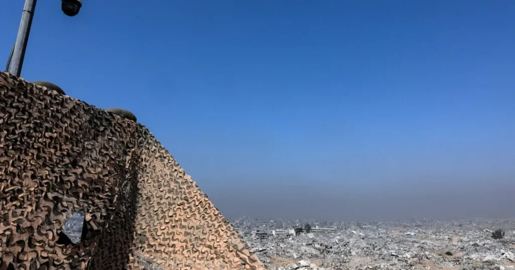 الخط الأصفر يفرض واقعاً جديداً في غزة ويثير مخاوف التقسيم