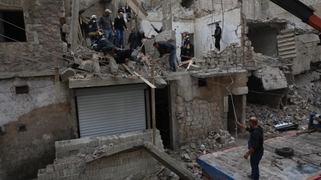 حلب.. مجلس المدينة يوضح سبب انهيار مبنى حي القاطرجي