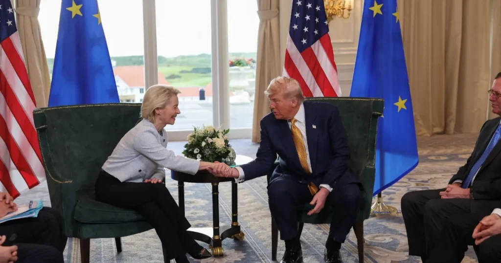 فون دير لاين لترمب: لا تتدخل في الديمقراطية الأوروبية