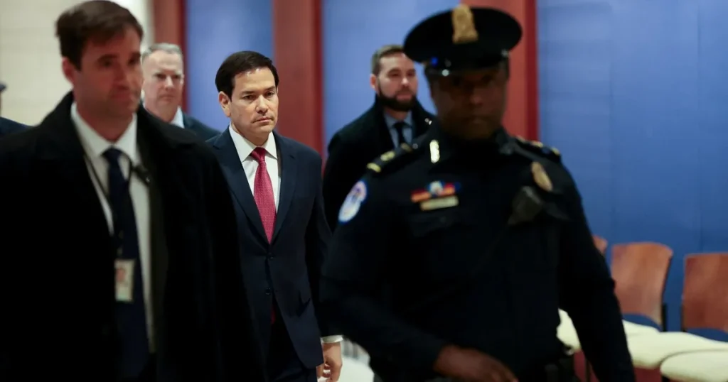 روبيو وهيجسيث أمام مجلس الشيوخ بشأن ضربات الكاريبي