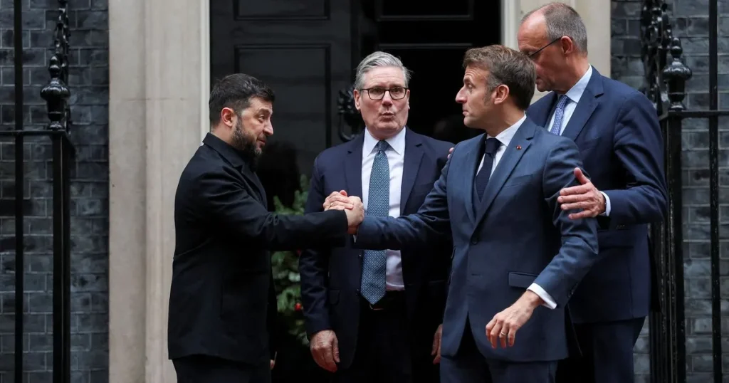 زيلينسكي بعد اجتماع مع قادة أوروبا: لن نتخلى عن أراضينا