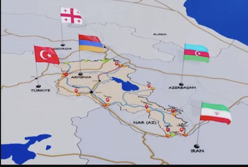 إيران تجدد رفضها مشروع ممر زنغزور الرابط بين أذربيجان وتركيا