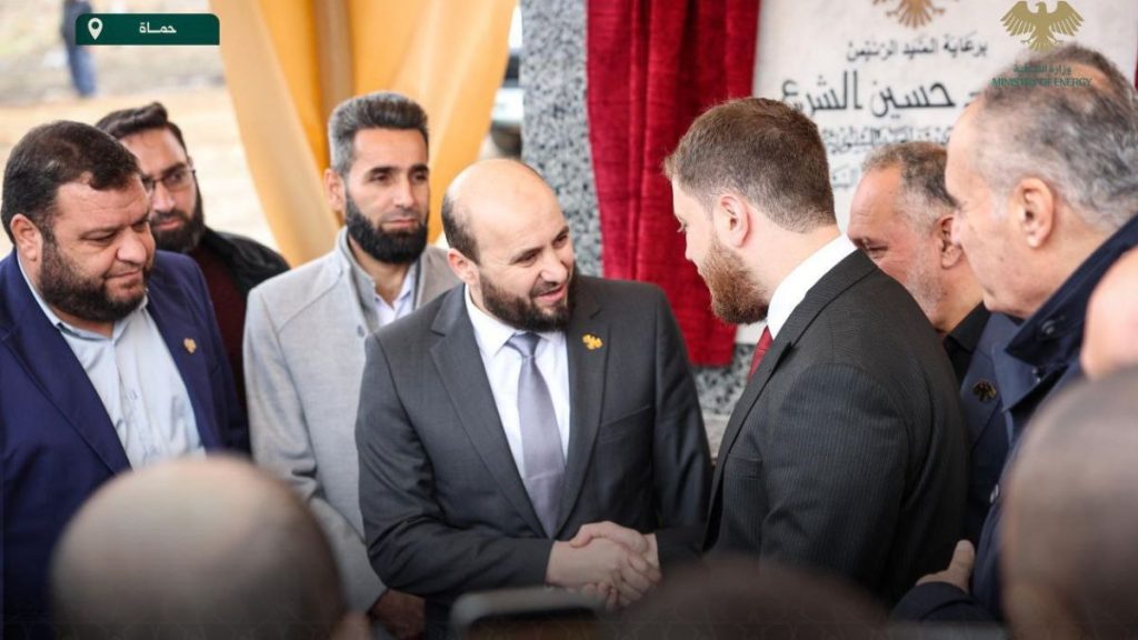 حماة.. “الطاقة” تضع حجر الأساس لمحطة “محردة” الكهربائية