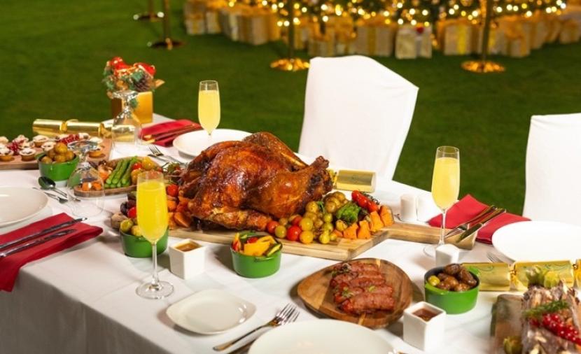 احتفال عيد الميلاد في جراند جاردن.. بوفيه فاخر وعروض حيّة وسط أجواء ساحرة