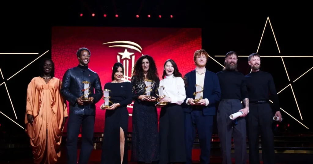 الفيلم التونسي سماء بلا أرض النجمة الذهبية مهرجان مراكش