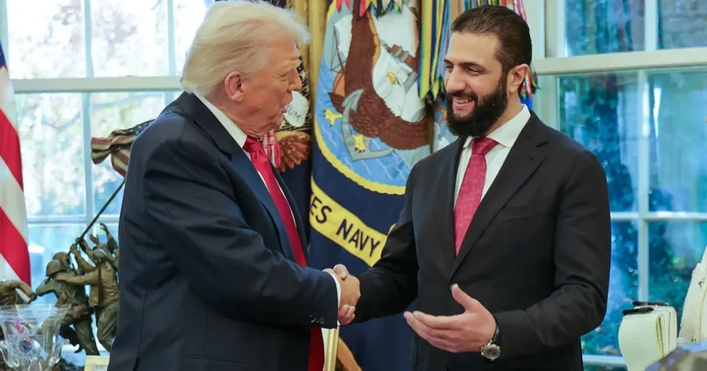 ترمب يجدد دعم الشرع بعد حادث تدمر: لا أزال أثق به