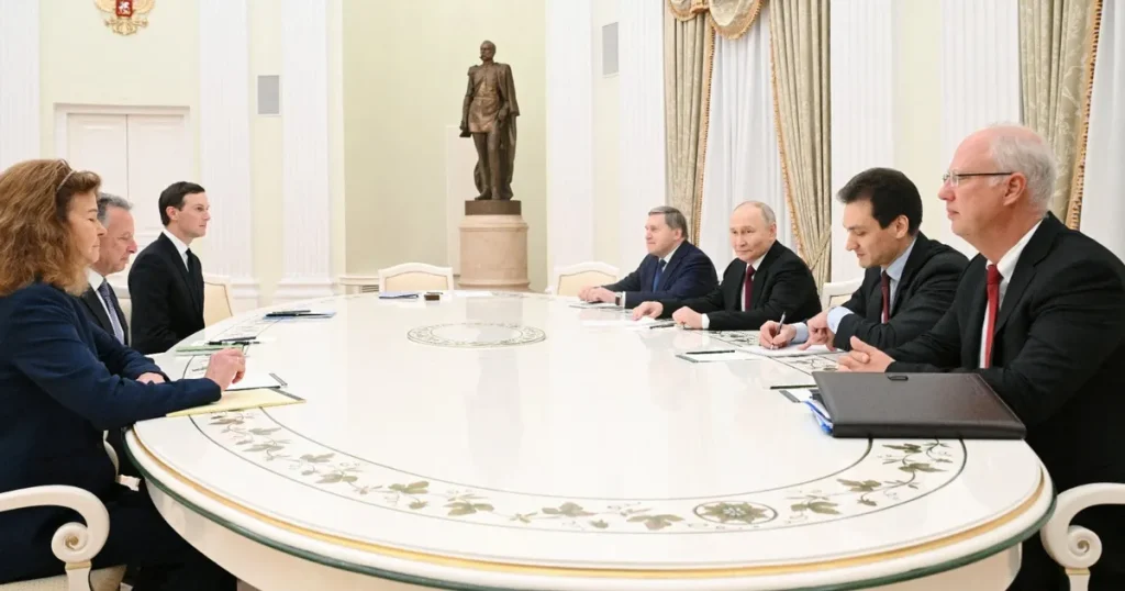 بوتين يستقبل ويتكوف وكوشنر في الكرملين لبحث خطة ترمب