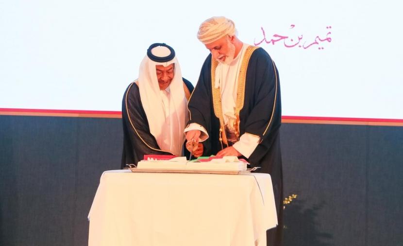 سفارة دولة قطر بمسقط تحتفل باليوم الوطني