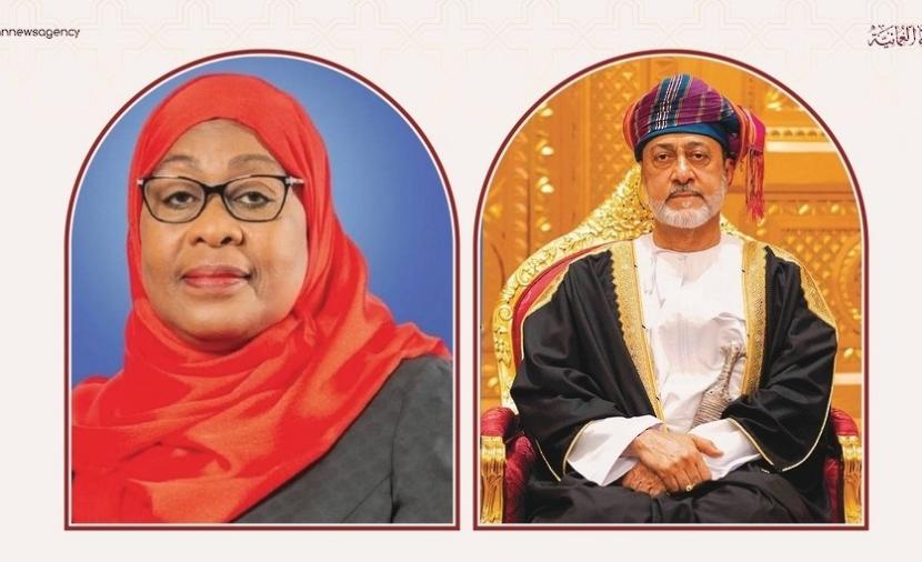 بحث أوجه التعاون بين عُمان وتنزانيا في اتصال هاتفي رفيع المستوى