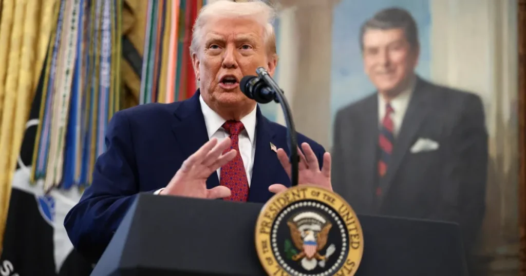 رسائل سياسية واقتصادية.. ترمب يوجه خطابا للأميركيين الأربعاء