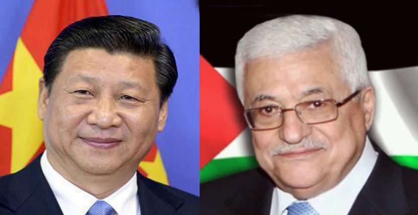 الرئيس يشكر نظيره الصيني على تقديم 100 مليون دولار دعماً إنسانياً لفلسطين