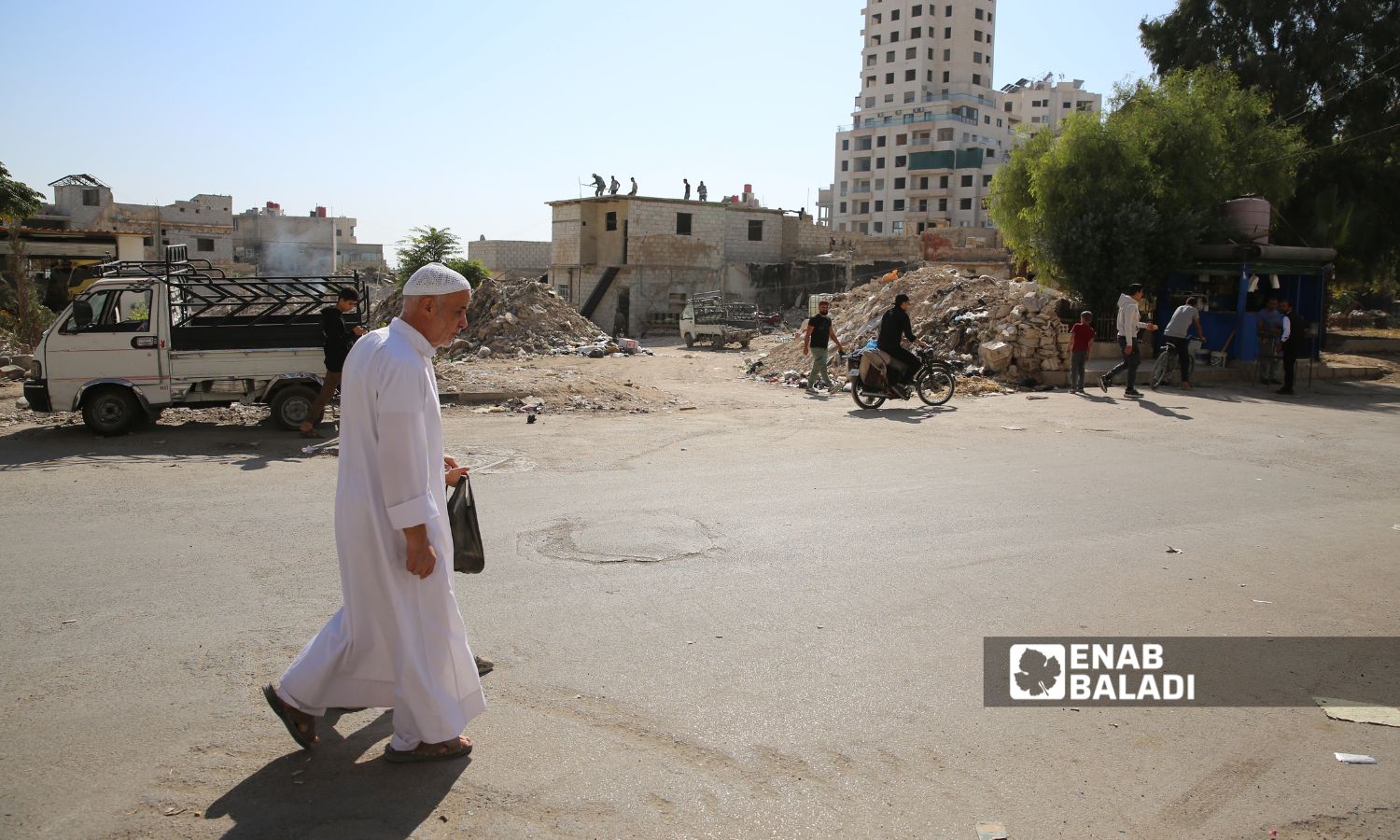 عودة المهجرين إلى حي القابون بدمشق - 7 تشرين الثاني 2025 (/نور حمزة)