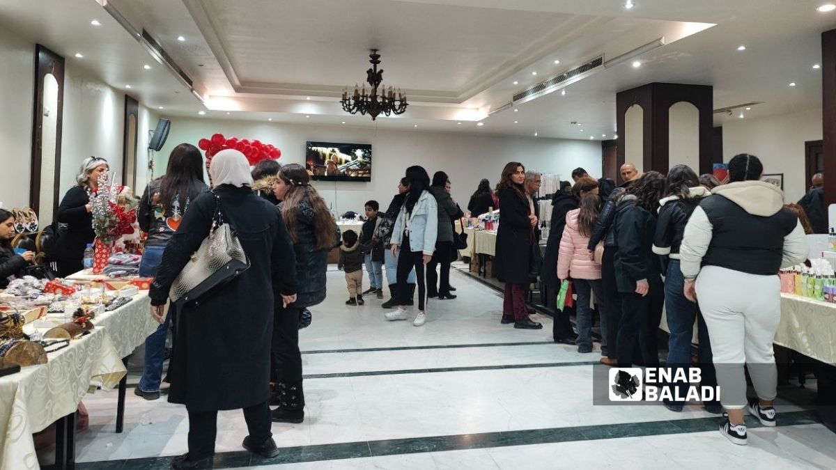 بازار الميلاد في كنيسة الزيتون بباب شرقي - 21 كانون الأول 2025 ( /كريستينا الشماس)