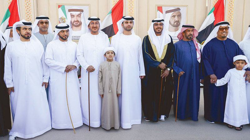 منصور بن محمد يحضر أفراح المقعودي والسبوسي