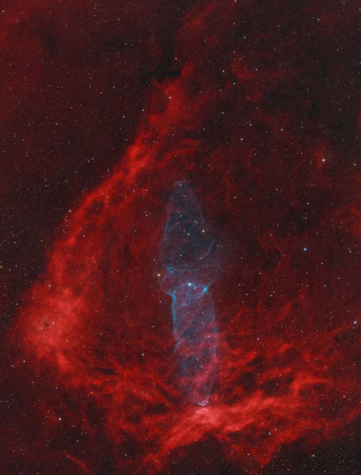 “مرصد الختم” ينجح في تصوير “سديم الحبار” من سماء الإمارات