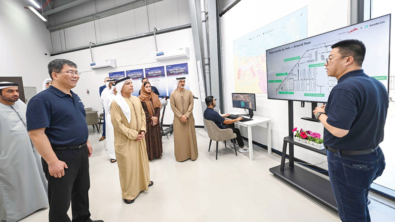 افتتاح مركز عمليات ورقابة المركبات ذاتية القيادة لـ «أبولو جو» في دبي