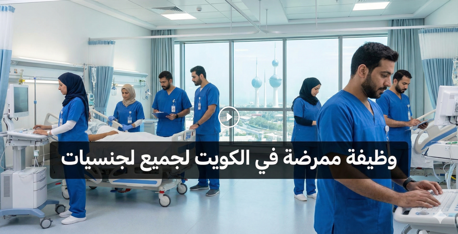 وظيفة ممرضة في الكويت لجميع الجنسيات 2026