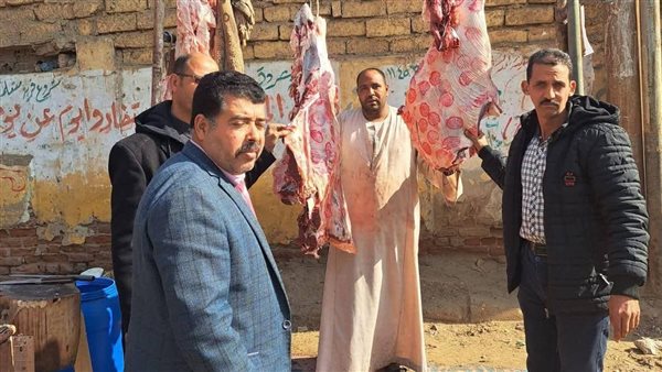 ضبط 252 كجم لحوم غير صالحة ولحوم مذبوحة خارج المجازر