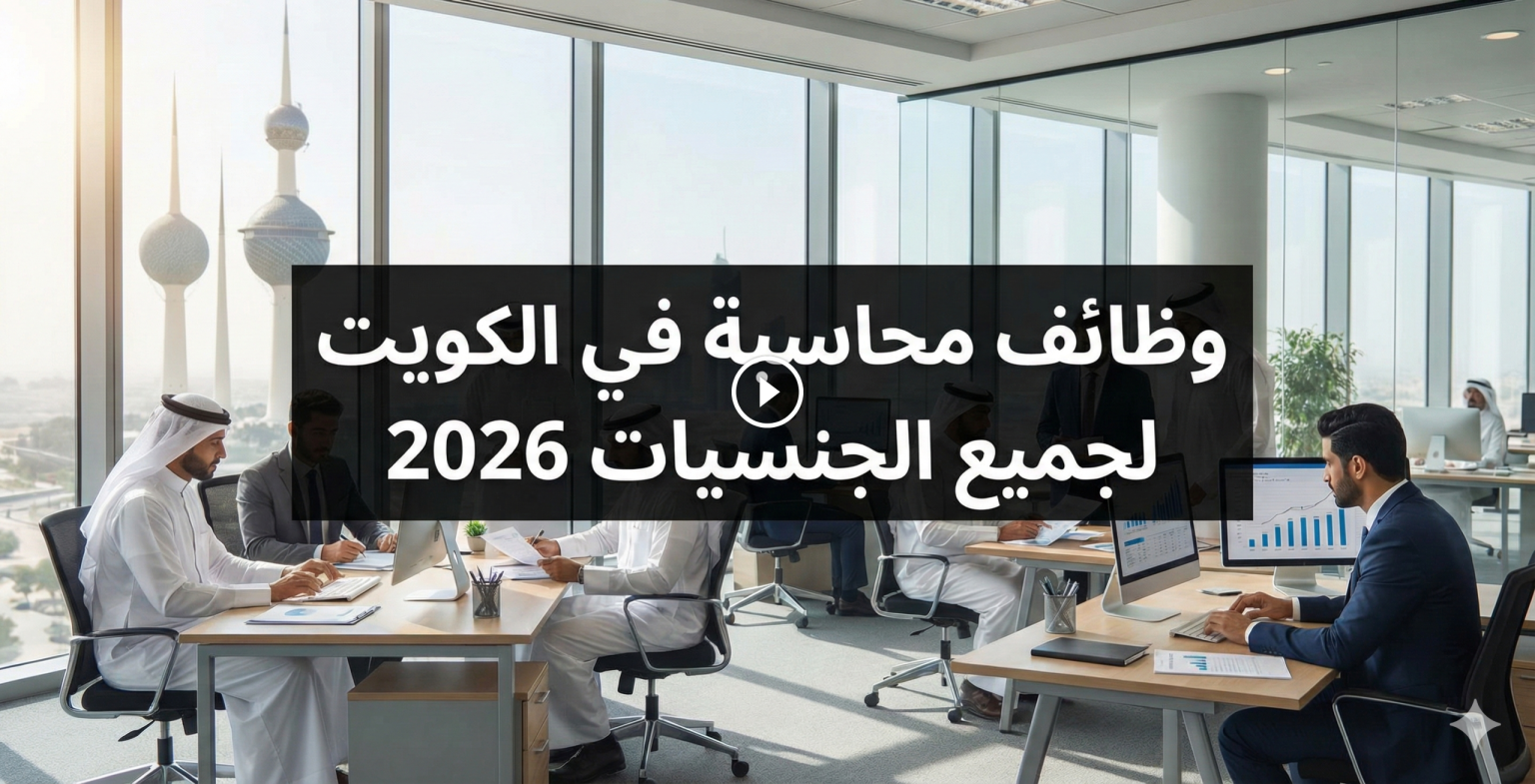 وظائف محاسبة في الكويت لجميع الجنسيات 2026