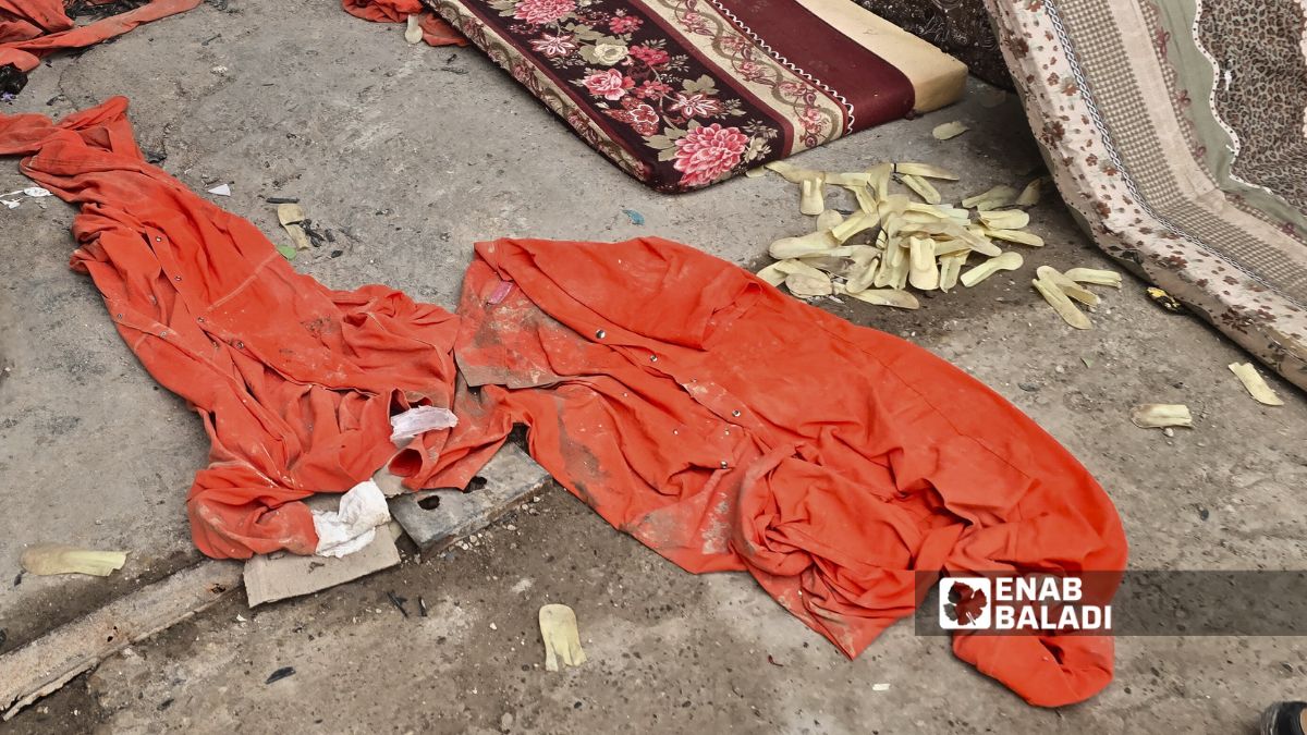 عدد المحتجزين في السجن كان أقل من ألف قبل تراجع أعداد الحراسة إلى حوالي 200 شخص - 22 كانون الثاني 2026 ( / مروان المضحي)