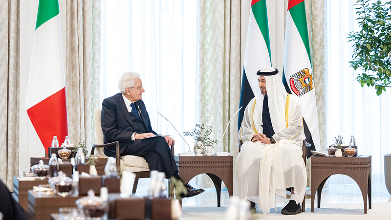 رئيس الدولة: بوصلة الإمارات الدائمة التعاون من أجل التنمية والمستقبل المزدهر للجميع