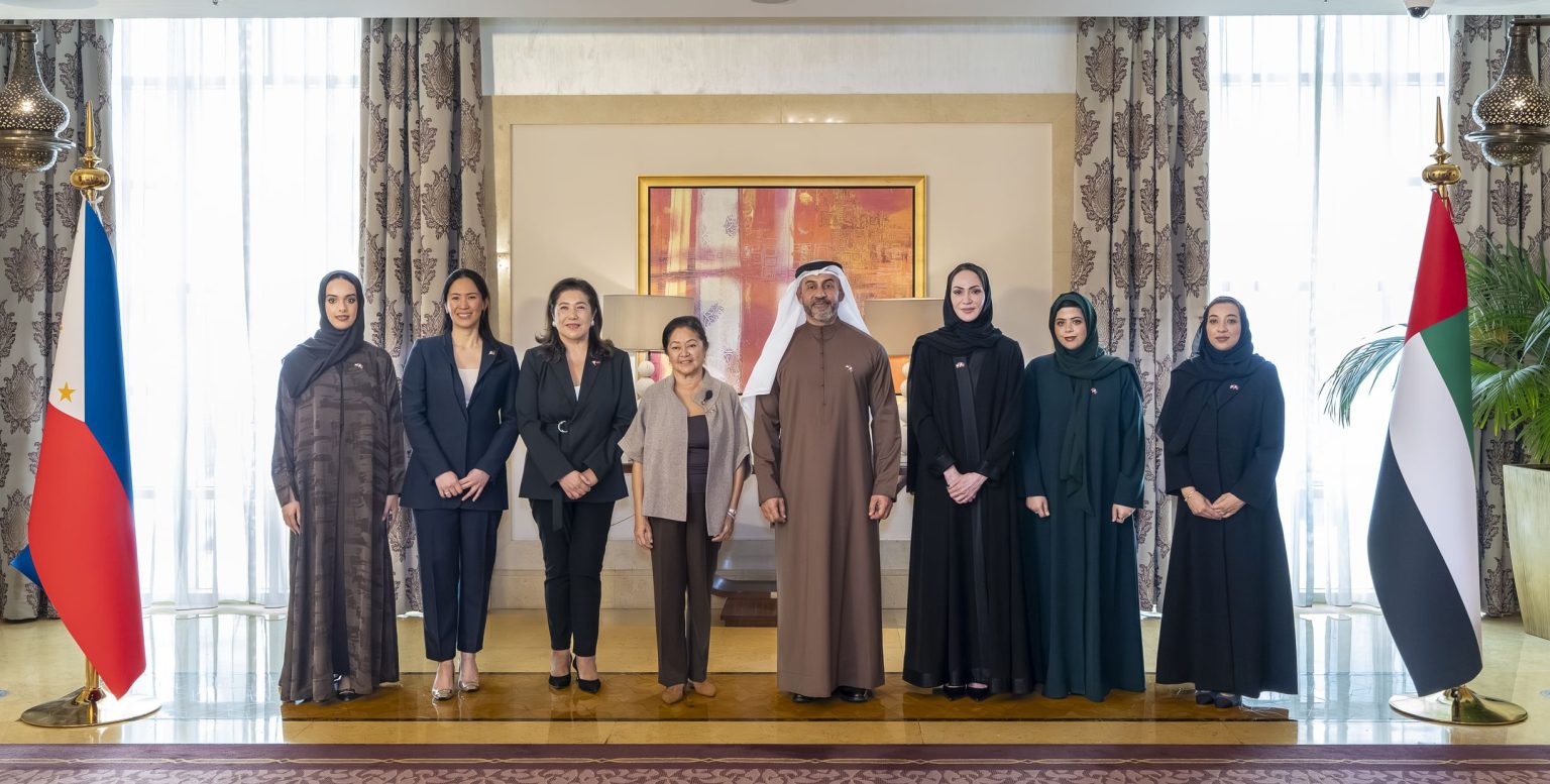 الإمارات للتوازن بين الجنسين” يبحث مع السيدة الأولى للفلبين إطلاق برنامج “تمكين القيادات النسائية