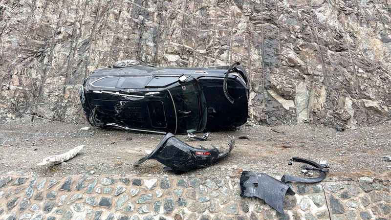 9 متوفين و235 مصاباً على طُرق الفجيرة العام الماضي