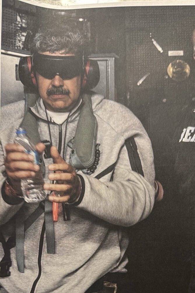 ترامب ينشر صورة للرئيس نيكولاس مادورو وهو معتقل (صور) – الوطن