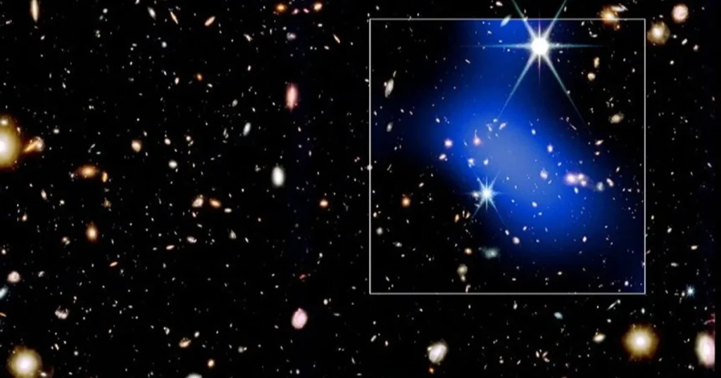 رصد عنقود مجرات نشأ فجأة بمرحلة مبكرة من تاريخ الكون