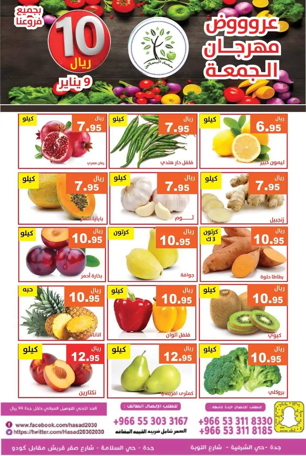 613486519 1208815881357098 5983832998077281149 n - عروض مؤسسة حصاد البساتين الطازج الجمعة 9/1/2026 اليوم فقط