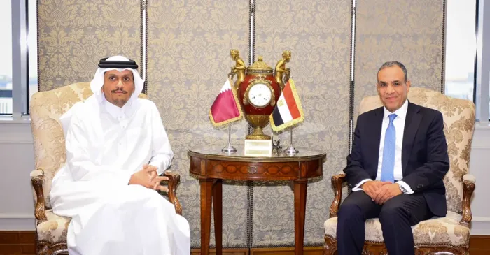 مصر وقطر تجددان الدعوة لتغليب الدبلوماسية واحتواء التوترات الإقليمية