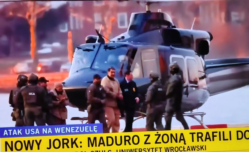 بالفيديو.. الرئيس الفنزويلي أمام القضاء الأمريكي