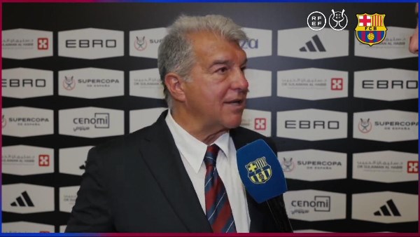 تحلى بالإحترام.. لابورتا ينتقد تصرف مبابي بعد خسارة السوبر الإسباني