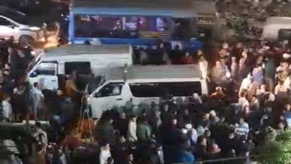 تشييع جثـ.ـامين أب ونجليه في حادث تسمم غذائي بشبرا الخيمة .. صور