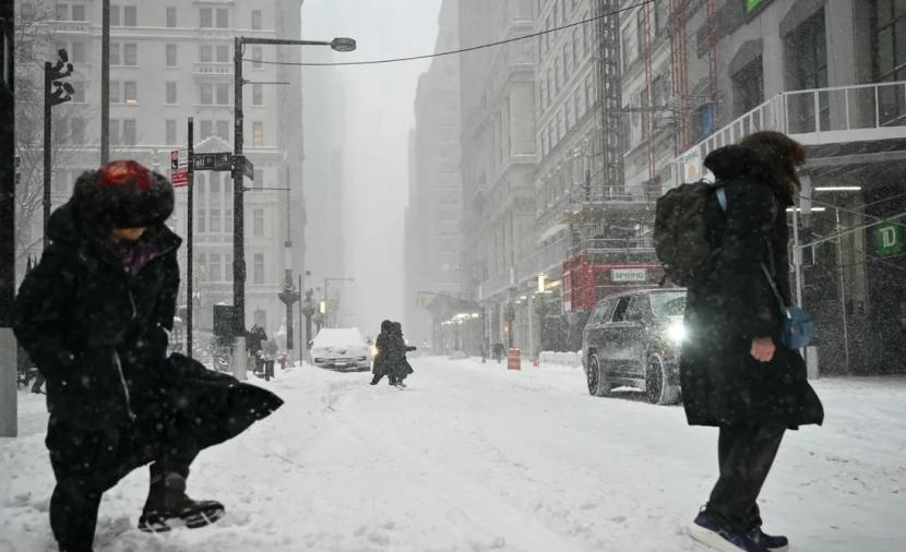 فيديو.. وفاة 38 جراء عاصفة شتوية تجتاح وسط أمريكا وشرقها