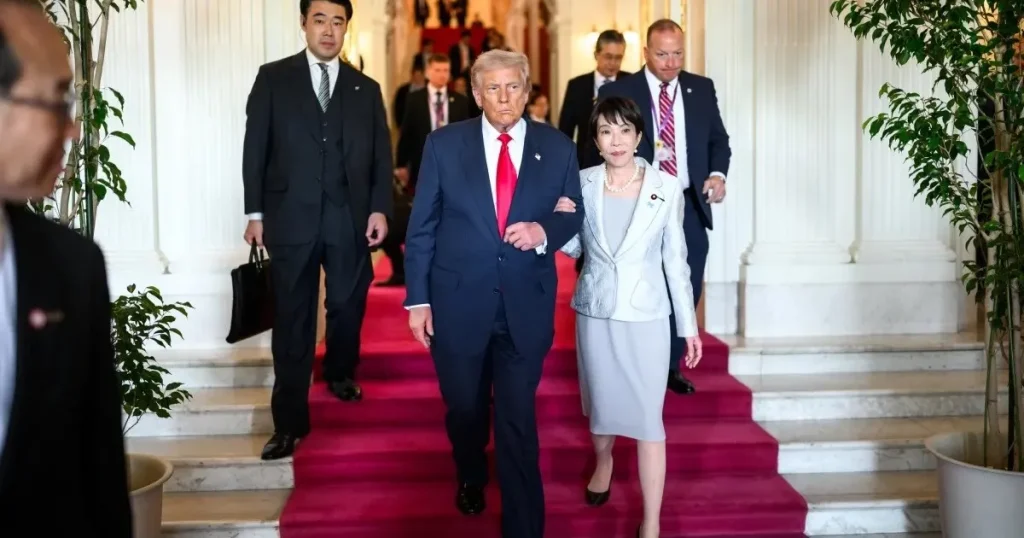 تاكايتشي تتفق مع ترمب على زيارة واشنطن وسط توترات مع الصين