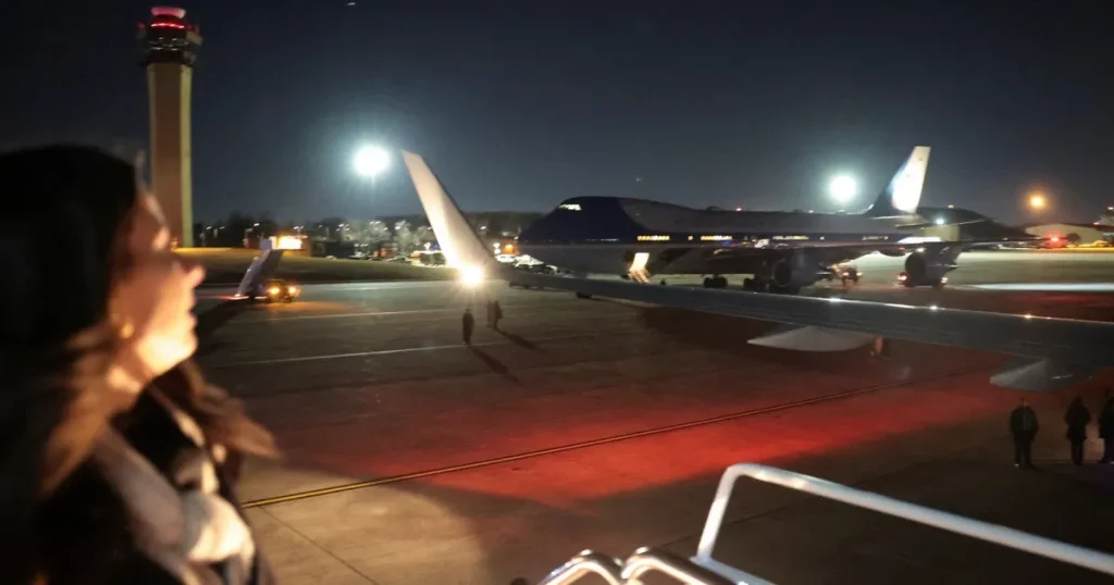 بعد تعطل طائرته.. ترمب يغادر دافوس براً إلى زيوريخ