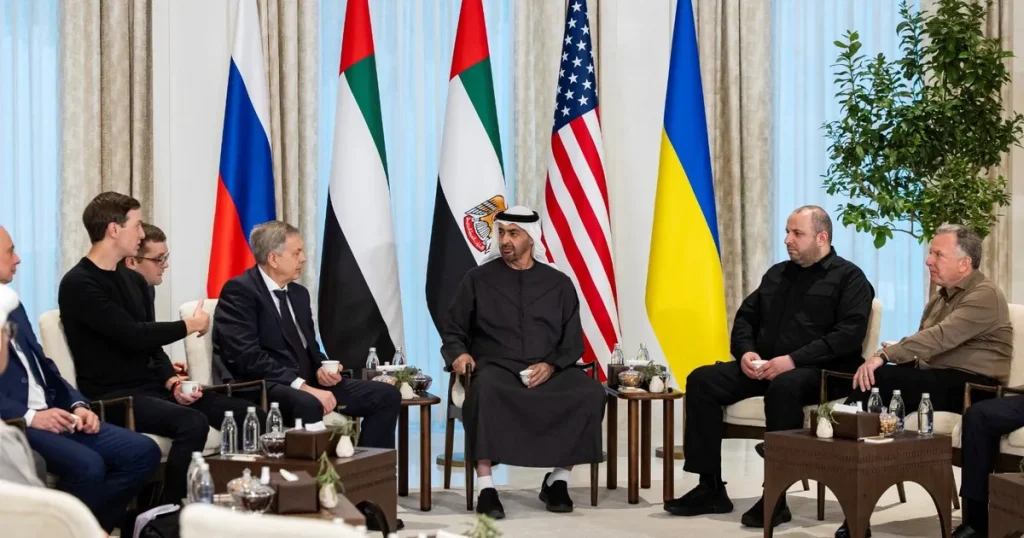 حرب أوكرانيا.. ختام محادثات ثلاثية في أبوظبي برعاية أميركية