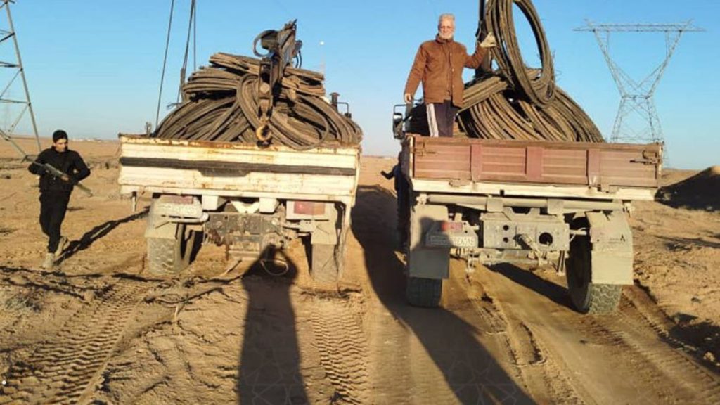 “الطاقة” تحبط تعديًا على الشبكة الكهربائية جنوب دمشق