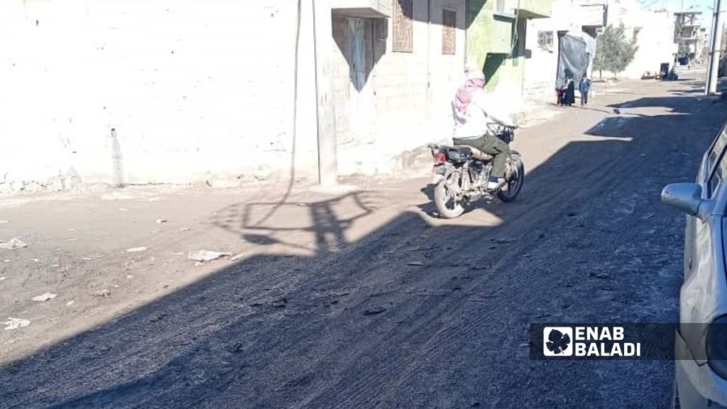 الشتاء يكشف عيوب الطرق بريف دمشق الجنوبي