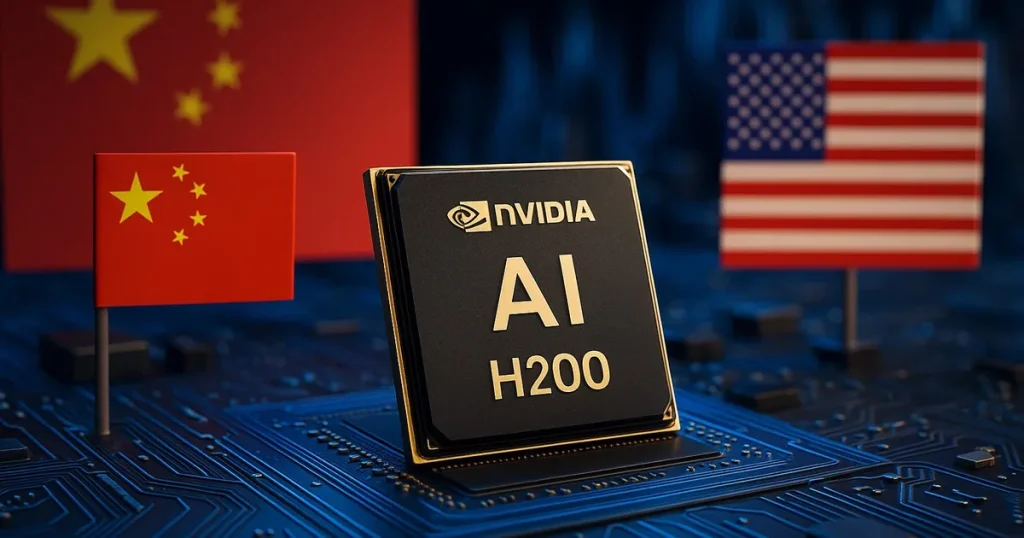 الصين استيراد رقائق H200 شروط صارمة من “إنفيديا” للتصدير