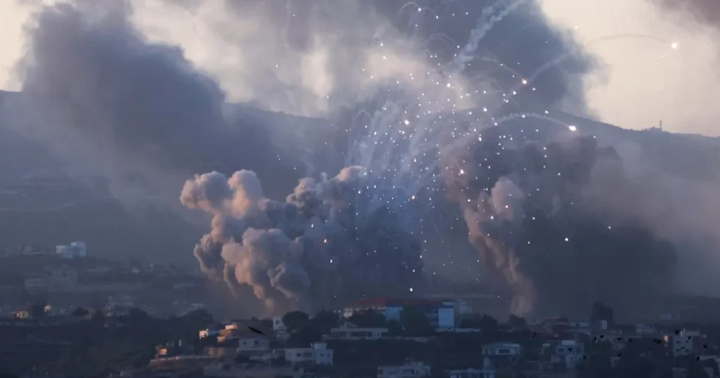 إسرائيل تعلن مهاجمة أهداف تابعة لحزب الله وحماس في لبنان