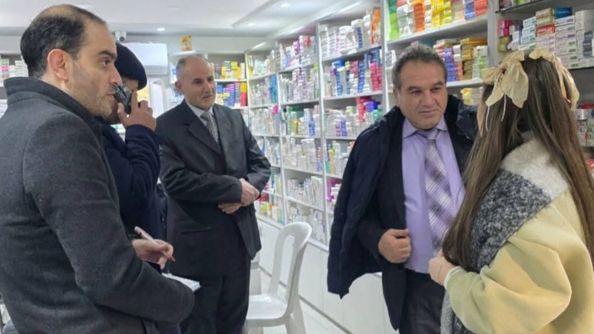 من جولة نقابة الصيادلة على بعض الصيدليات - 20 كانون الثاني 2026 (نقابة صيادلة سوريا)