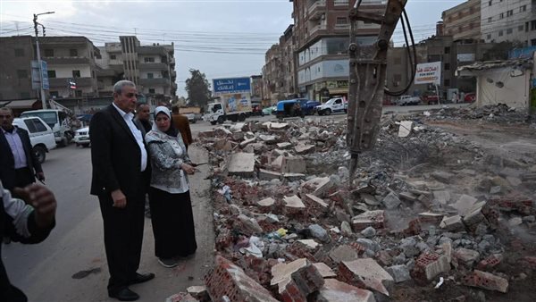 جولة مفاجئة لمحافظ الغربية لمتابعة إزالة حديقة قطور القديمة