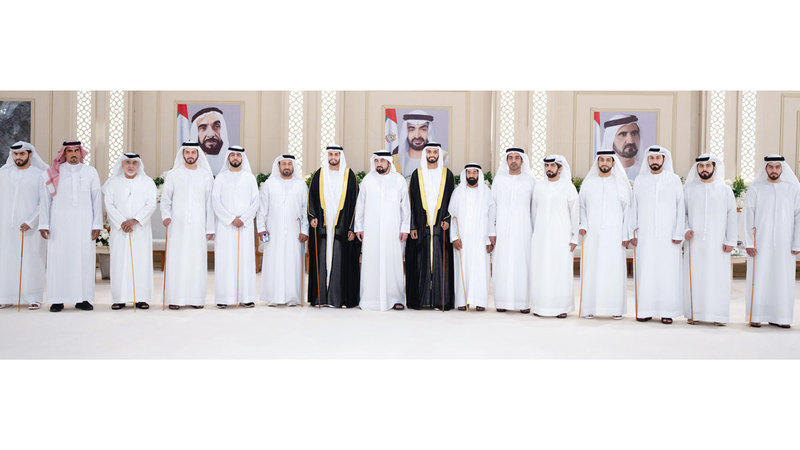 أحمد بن محمد يحضر أفراح الغفلي والشامسي والكتبي