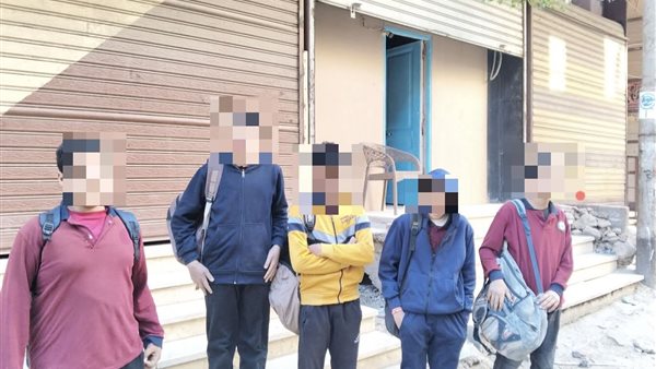 ضبط طلاب هاربين من المدرسة بمحلات البلاستيشن