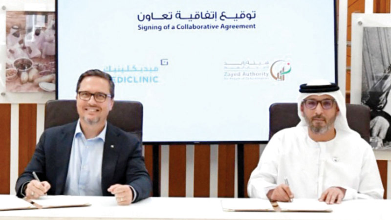 تعاون بين «زايد لأصحاب الهمم» و«ميديكلينيك» لتنفيذ منظومة متكاملة لـ «زراعة القوقعة»